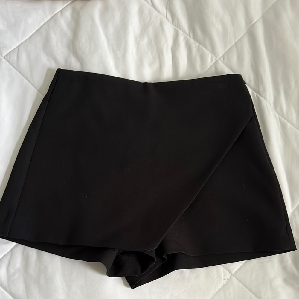 Zara Black Skorts Athletic Style